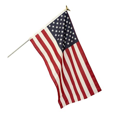 American Flag 2x3Ft US Flag- Heavy-Use Nylon w Embroidered Stars & Sewn Stripes - Deluxe Fast-Dry, All-Weather USA Flag For Outdoors & Indoors 77 3 day shipping Sponsored 11. . Lowes american flag